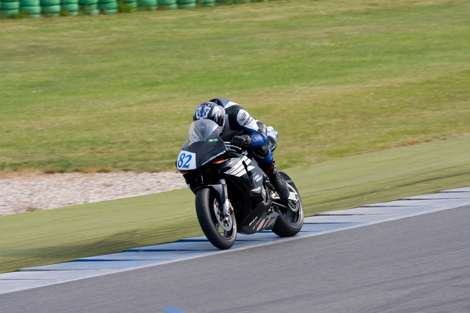 Carlo Harink tijdens wedstrijddag van de ZAC op 10 juni 2009 circuit Assen