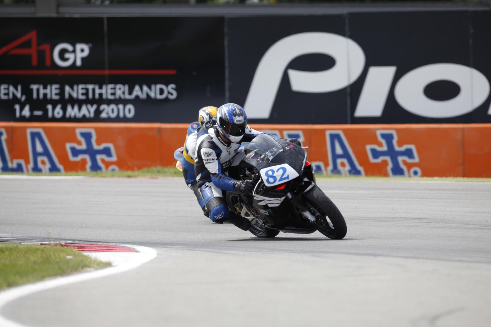 Carlo Harink tijdens wedstrijddag van de ZAC op 4 augustus 2009 circuit Assen