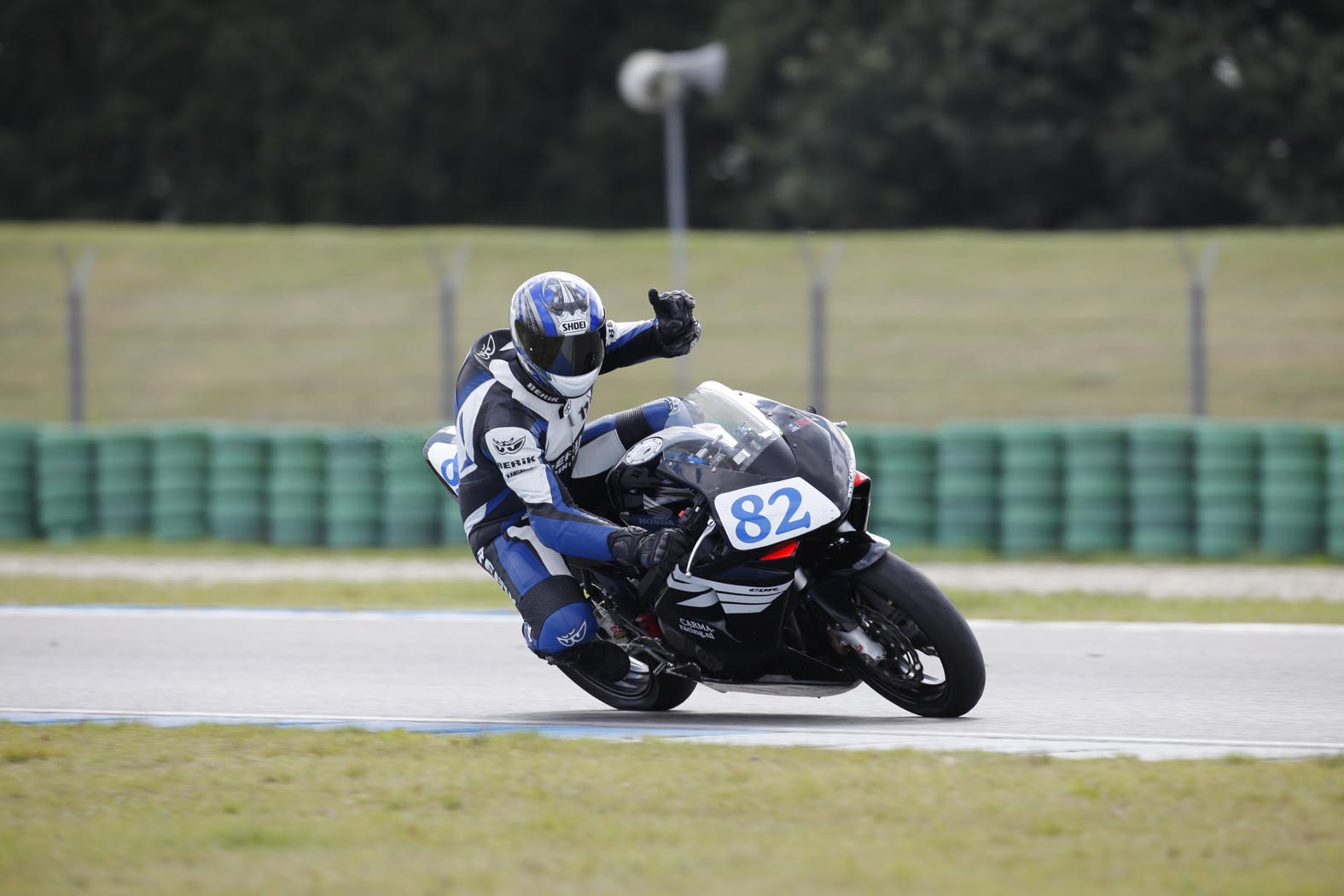 Carlo Harink tijdens wedstrijddag van de ZAC op 4 augustus 2009 circuit Assen