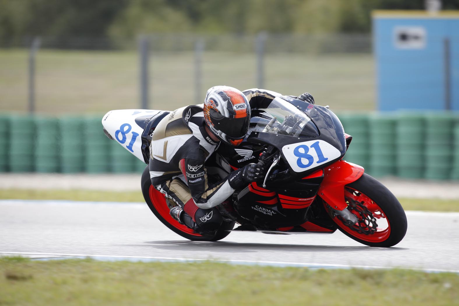 Marcel van Pijkeren tijdens wedstrijddag van de ZAC op 4 augustus 2009 circuit Assen