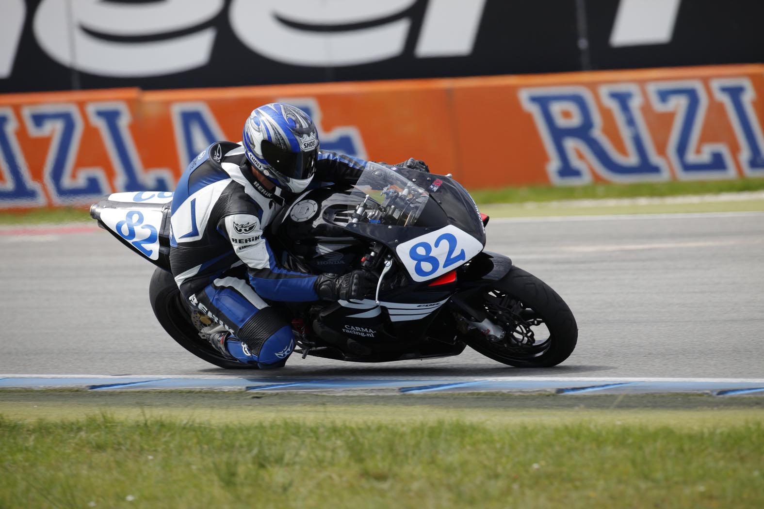 Carlo Harink tijdens wedstrijddag van de ZAC op 4 augustus 2009 circuit Assen