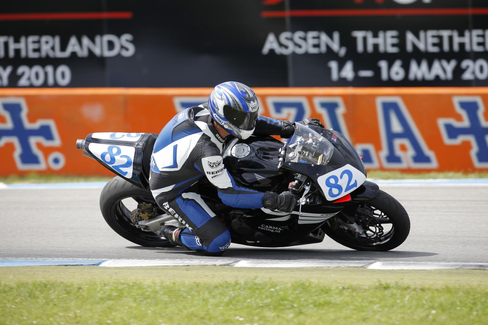 Carlo Harink tijdens wedstrijddag van de ZAC op 4 augustus 2009 circuit Assen