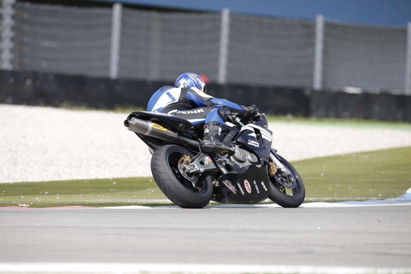 Carlo Harink tijdens wedstrijddag van de ZAC op 4 augustus 2009 circuit Assen