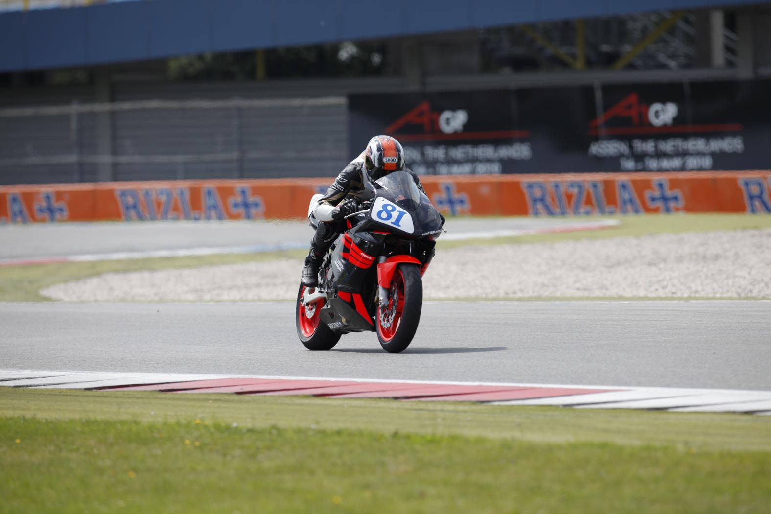 Marcel van Pijkeren tijdens wedstrijddag van de ZAC op 4 augustus 2009 circuit Assen