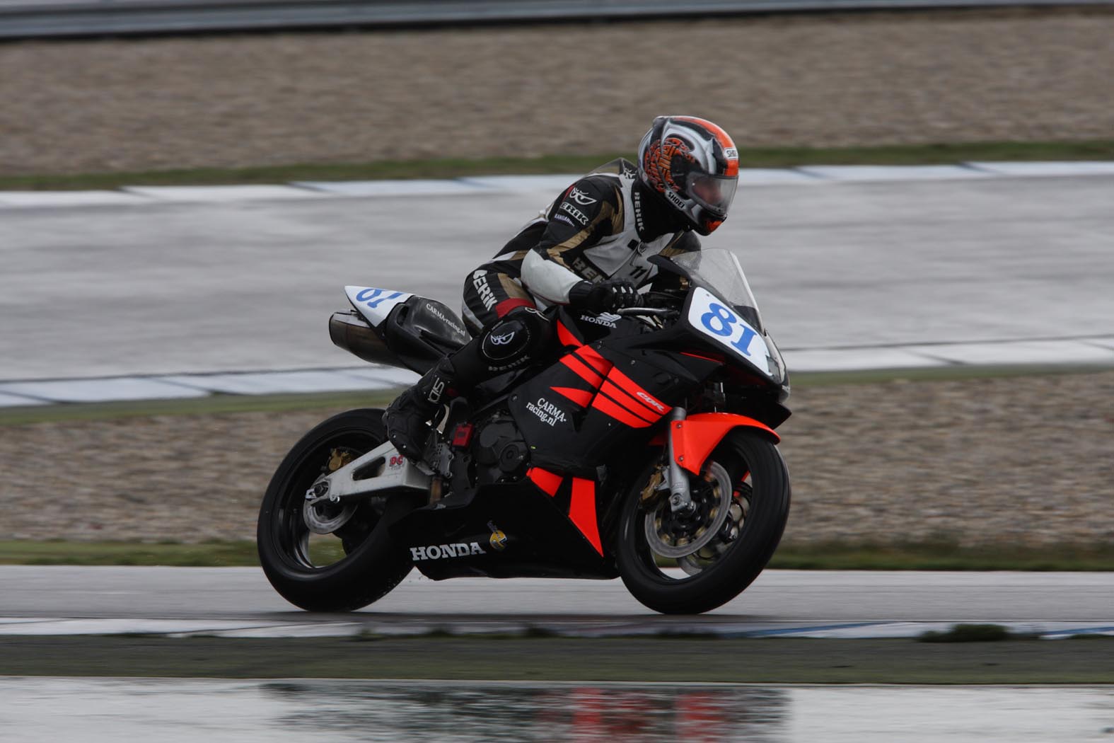 Marcel van Pijkeren tijdens wedstrijddag van de ZAC op 1 april 2010 circuit Assen
