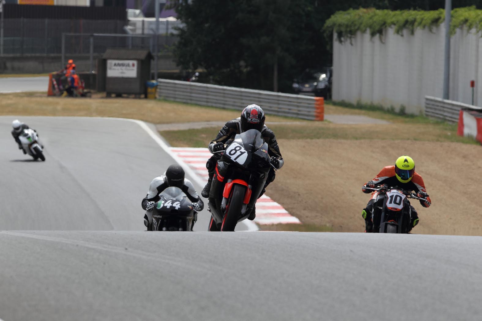 Marcel van Pijkeren tijdens wedstrijddag van de ZAC op 1 juli 2010 circuit Zolder