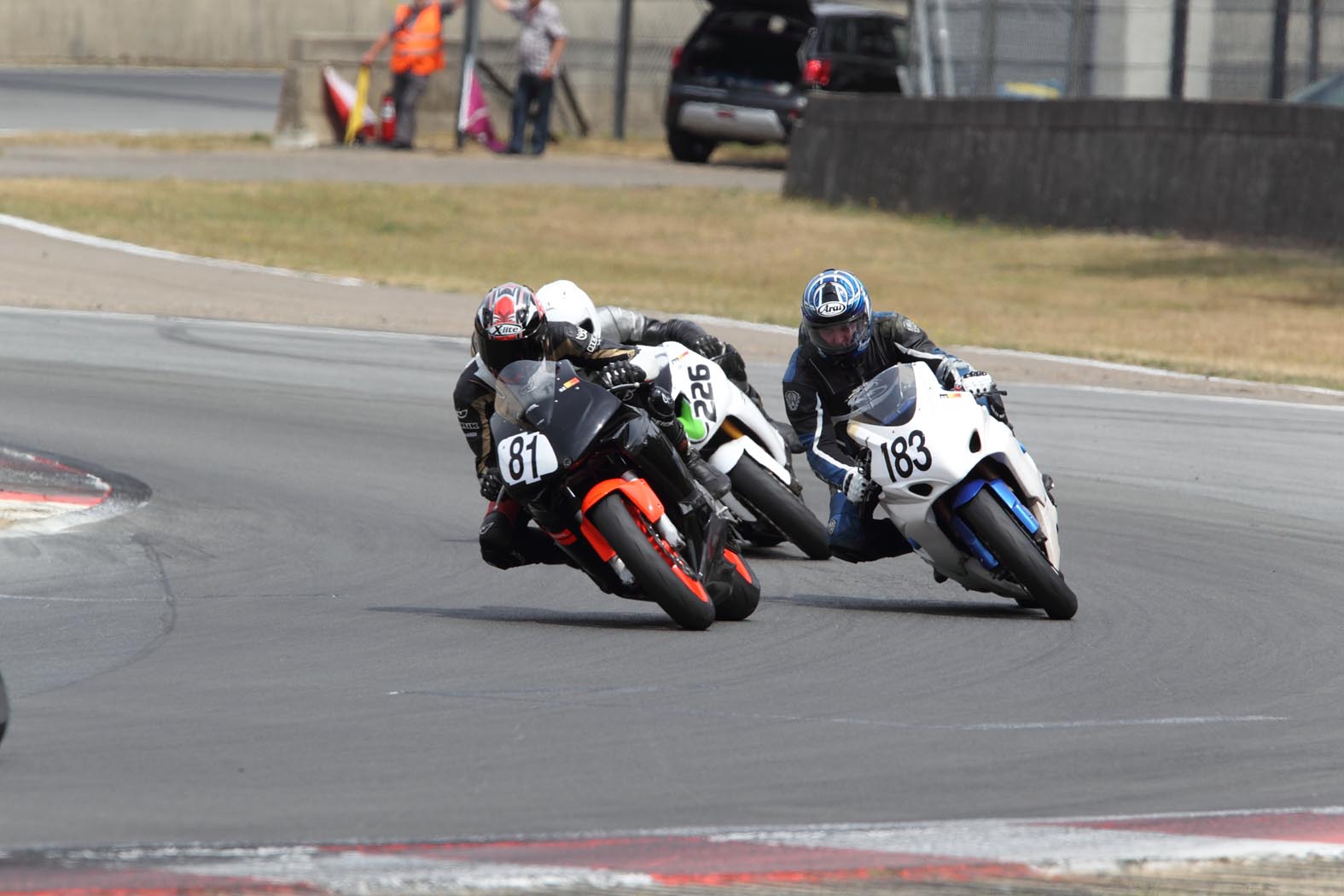 Marcel van Pijkeren tijdens wedstrijddag van de ZAC op 1 juli 2010 circuit Zolder