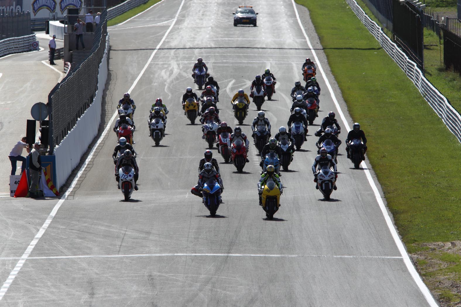 Marcel van Pijkeren tijdens wedstrijddag van de ZAC op 1 september 2010 circuit Zandvoort