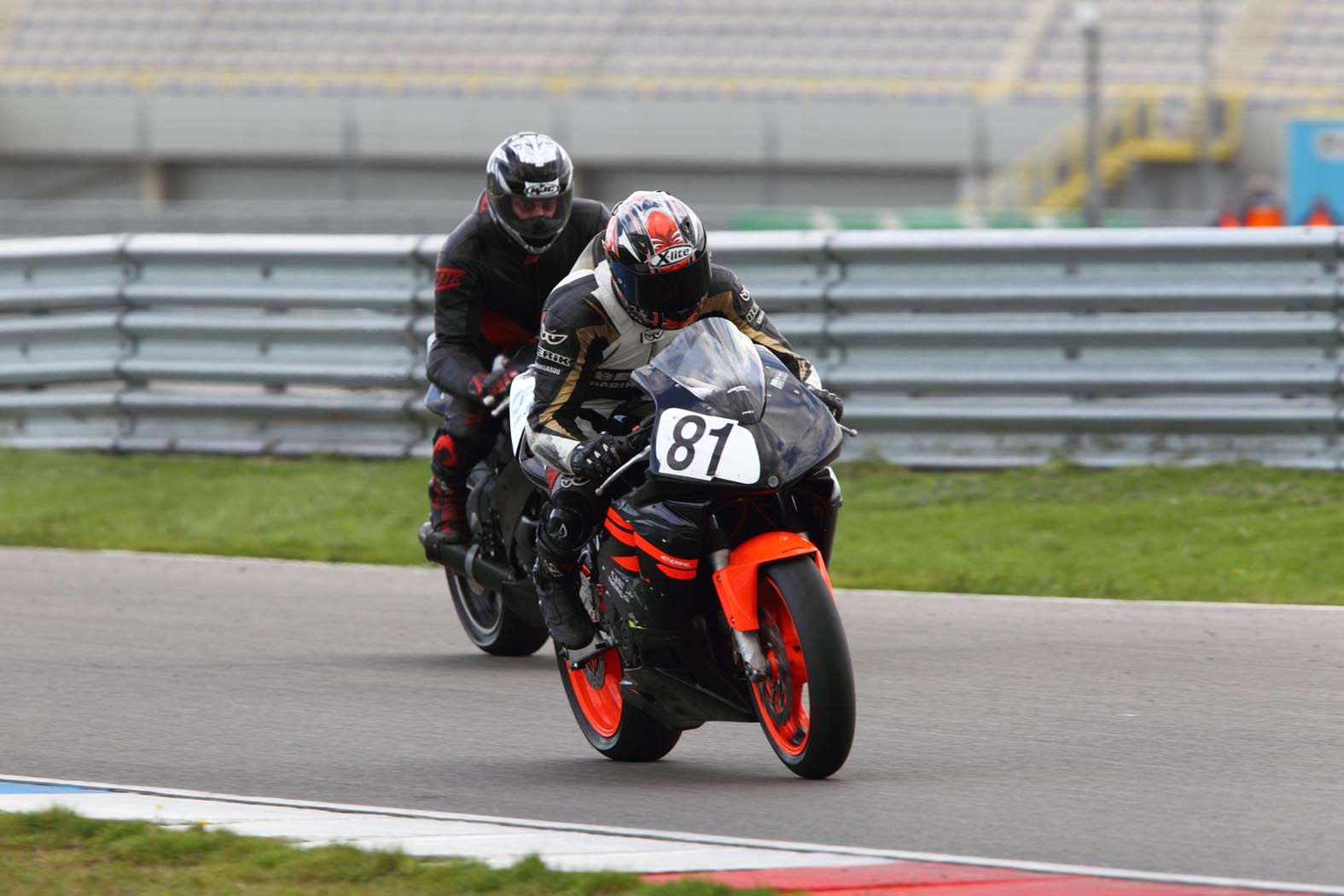 Marcel van Pijkeren tijdens wedstrijddag van de ZAC op 15 september 2010 circuit Assen