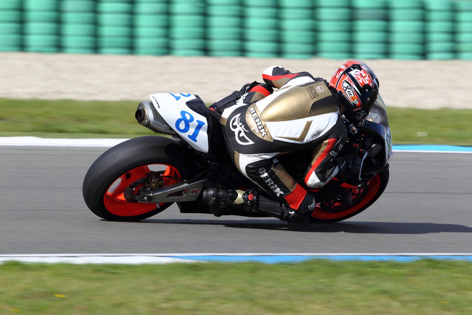 Marcel van Pijkeren tijdens wedstrijddag van de ZAC op 15 september 2010 circuit Assen