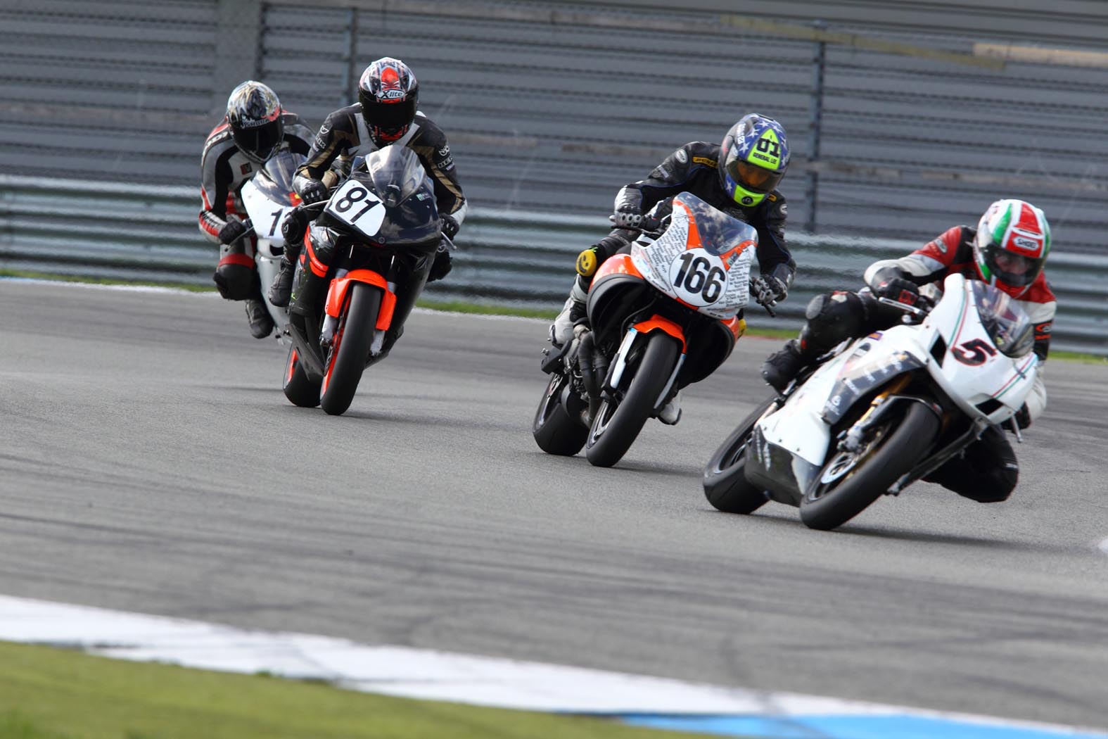 Marcel van Pijkeren tijdens wedstrijddag van de ZAC op 15 september 2010 circuit Assen