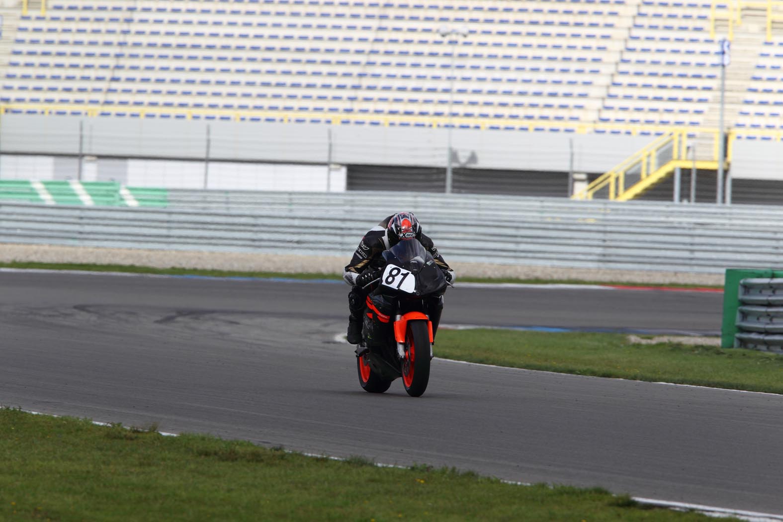 Marcel van Pijkeren tijdens wedstrijddag van de ZAC op 15 september 2010 circuit Assen