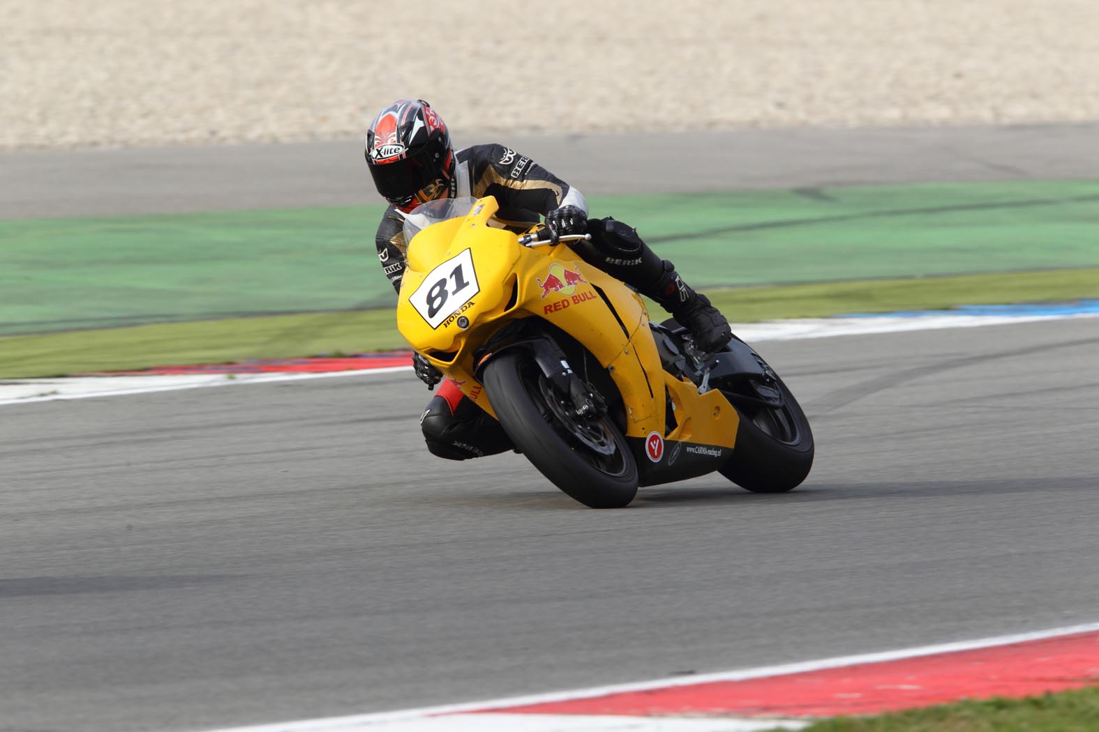 Marcel van Pijkeren tijdens wedstrijddag van de ZAC op 3 oktober 2011 circuit Assen