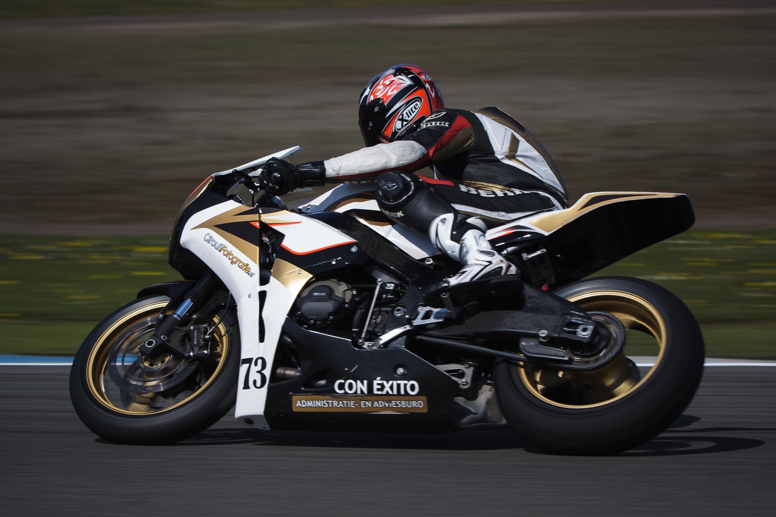 Marcel van Pijkeren tijdens wedstrijddag van de ZAC op 6 mei 2013 circuit Assen