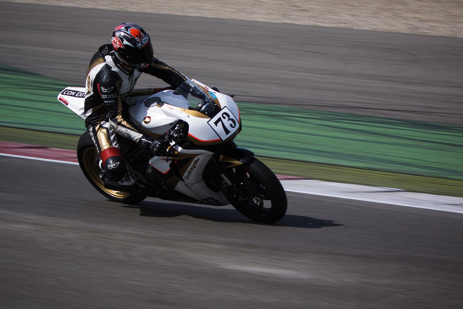 Marcel van Pijkeren tijdens wedstrijddag van de ZAC op 3 juni 2013 circuit Assen