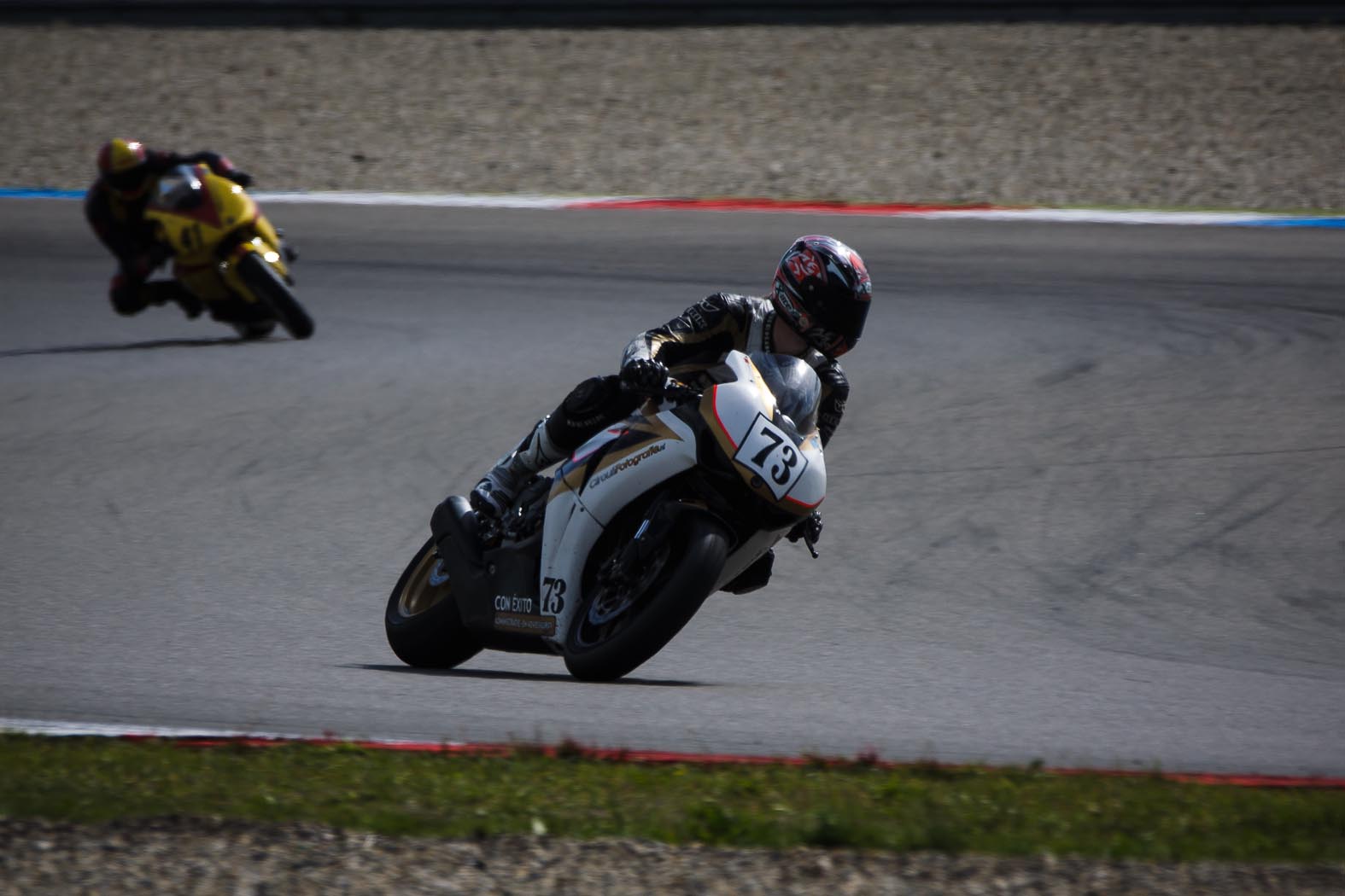 Marcel van Pijkeren tijdens wedstrijddag van de ZAC op 3 juni 2013 circuit Assen