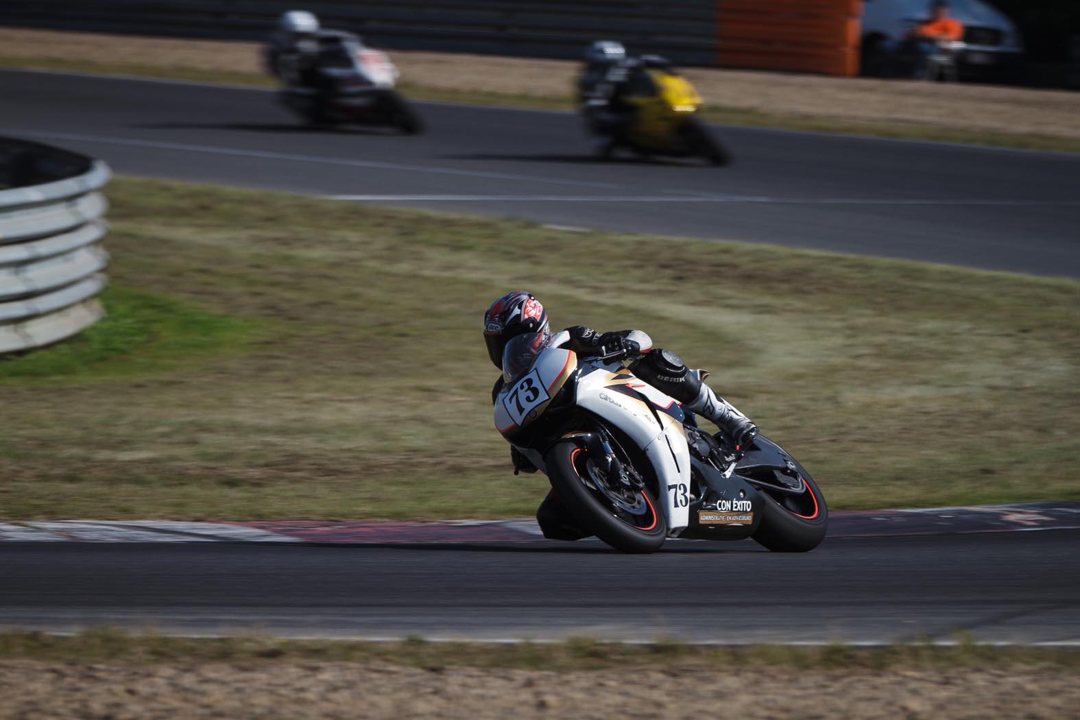 Marcel van Pijkeren tijdens wedstrijddag van de ZAC op 18 juli 2013 circuit Zolder