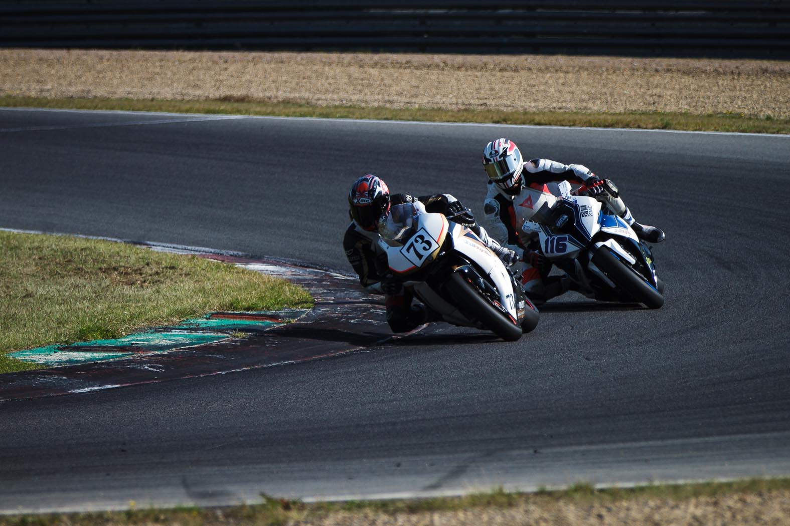 Marcel van Pijkeren en Erwin Vercruyssen tijdens wedstrijddag van de ZAC op 18 juli 2013 circuit Zolder