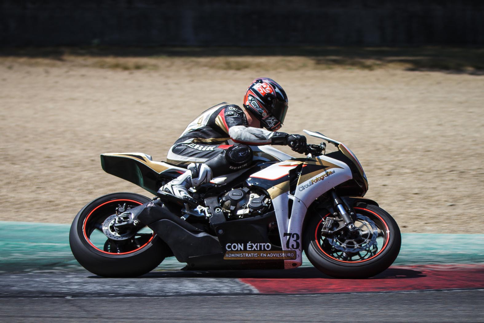 Marcel van Pijkeren tijdens wedstrijddag van de ZAC op 18 juli 2013 circuit Zolder