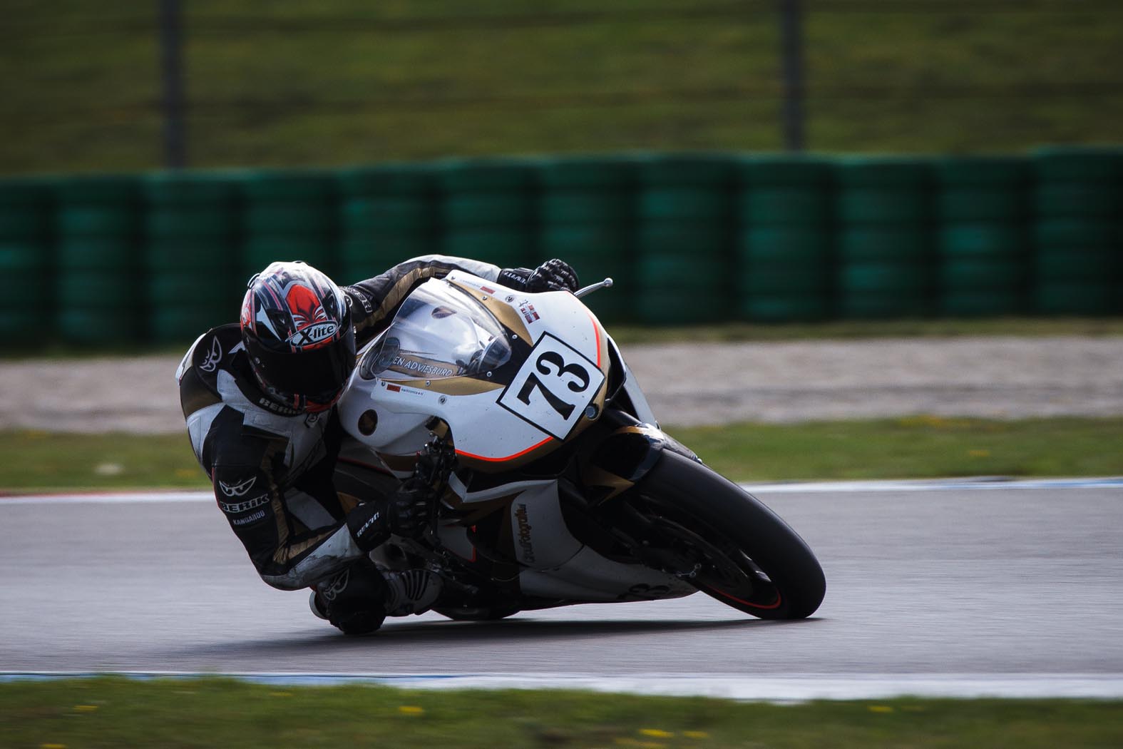 Marcel van Pijkeren tijdens wedstrijddag van de ZAC op 26 augustus 2013 circuit Assen