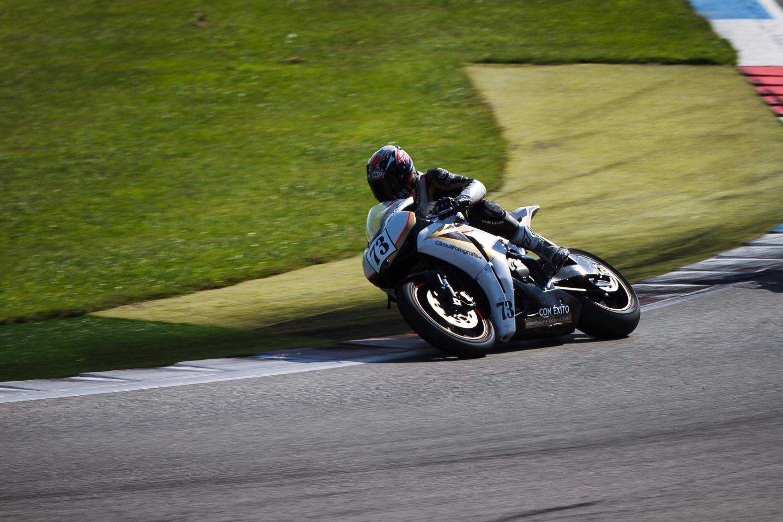 Marcel van Pijkeren tijdens wedstrijddag van de ZAC op 26 augustus 2013 circuit Assen