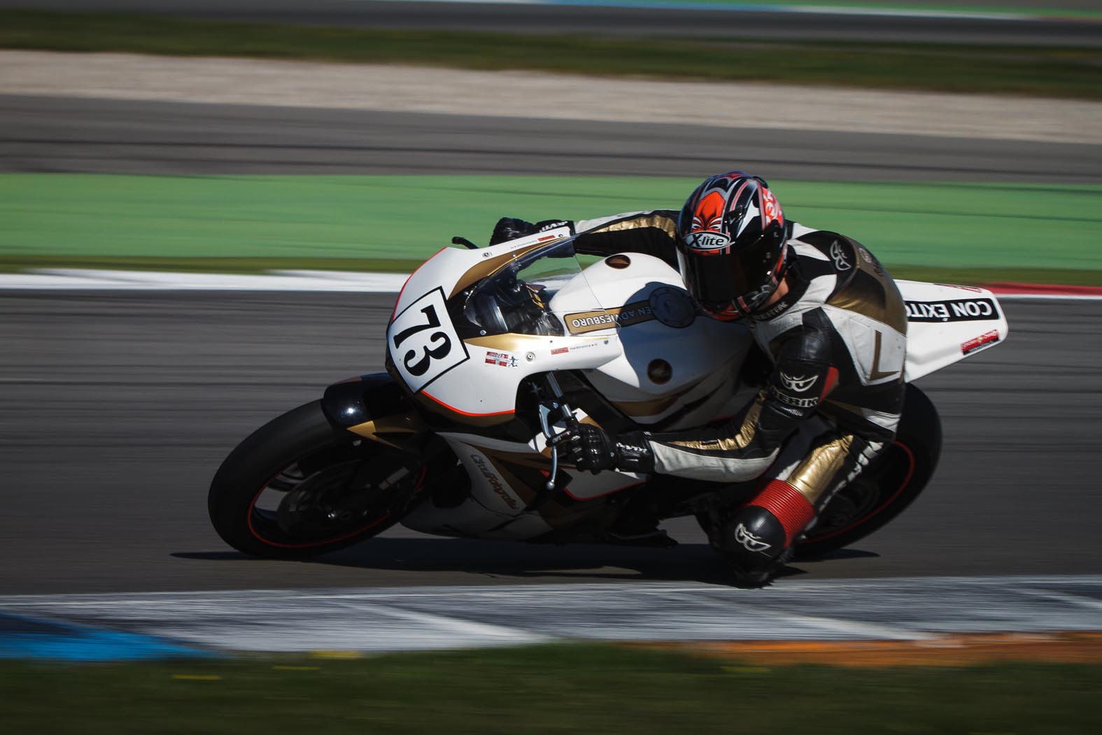 Marcel van Pijkeren tijdens wedstrijddag van de ZAC op 26 augustus 2013 circuit Assen