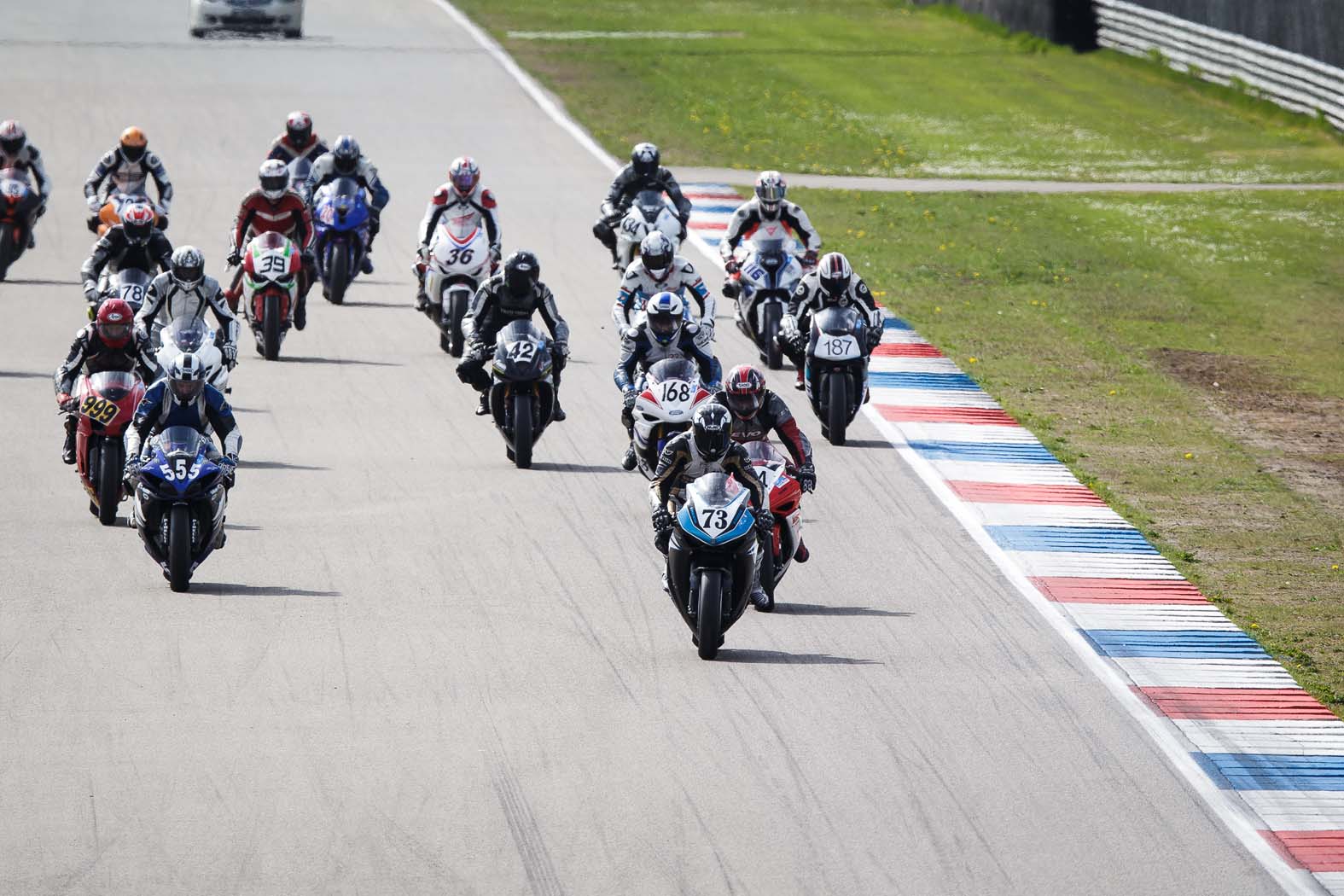 Marcel van Pijkeren tijdens wedstrijddag van de ZAC op 7 april 2014 circuit Assen