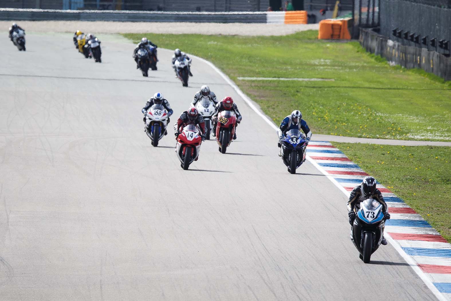 Marcel van Pijkeren tijdens wedstrijddag van de ZAC op 7 april 2014 circuit Assen