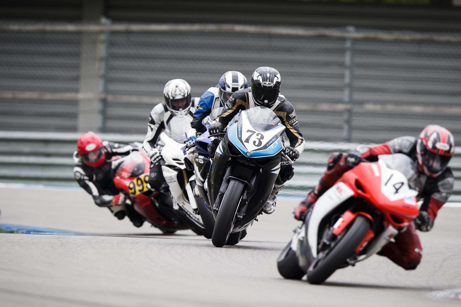 Marcel van Pijkeren tijdens wedstrijddag van de ZAC op 7 april 2014 circuit Assen