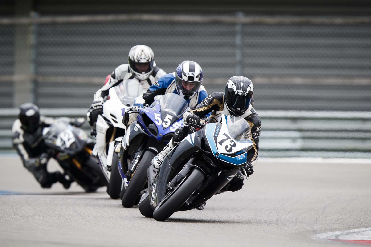 Marcel van Pijkeren tijdens wedstrijddag van de ZAC op 7 april 2014 circuit Assen