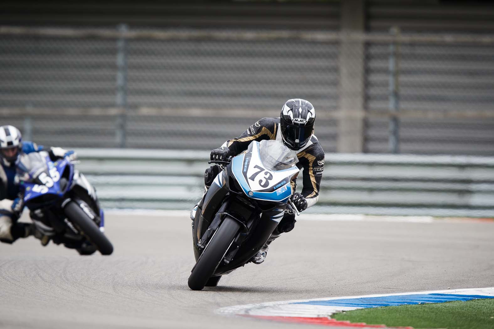 Marcel van Pijkeren tijdens wedstrijddag van de ZAC op 7 april 2014 circuit Assen