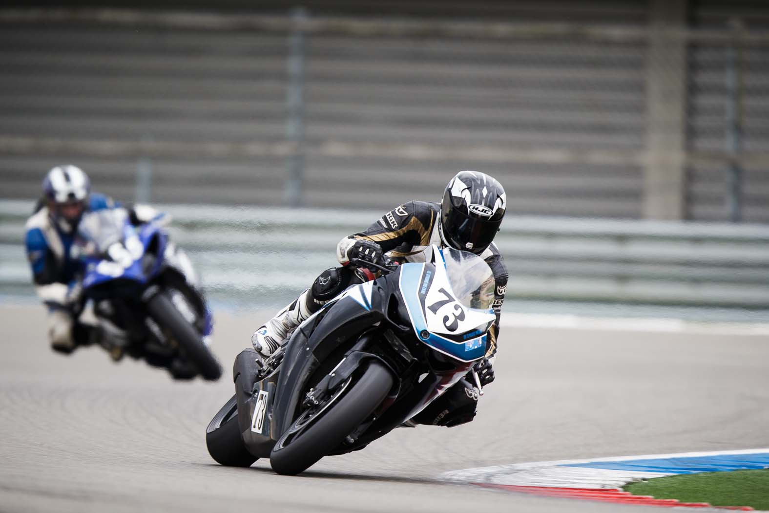 Marcel van Pijkeren tijdens wedstrijddag van de ZAC op 7 april 2014 circuit Assen