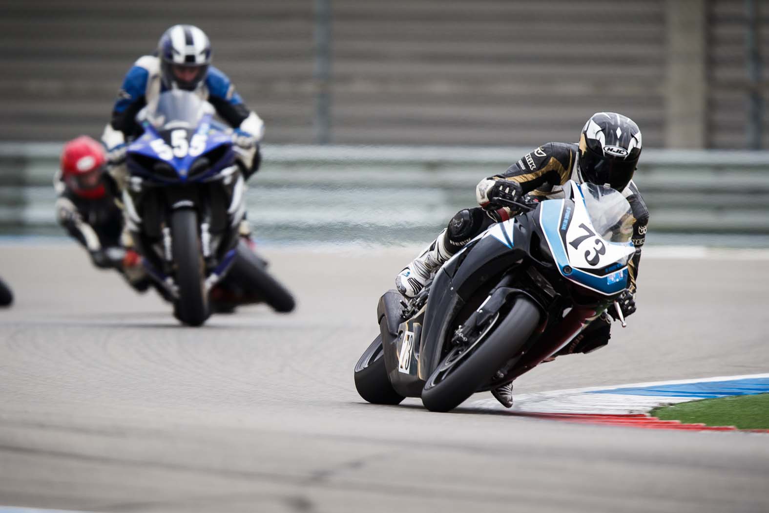 Marcel van Pijkeren tijdens wedstrijddag van de ZAC op 7 april 2014 circuit Assen