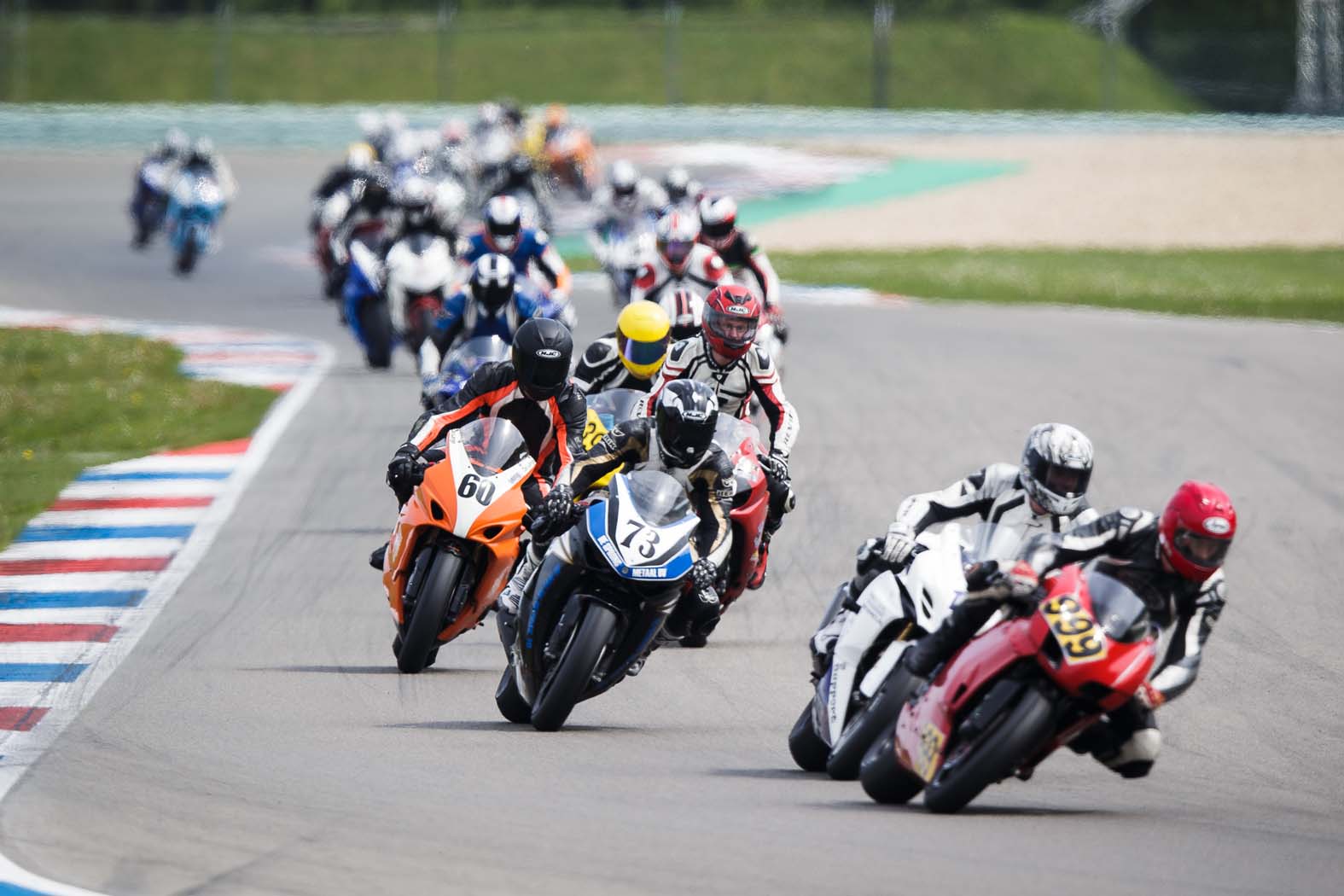 Marcel van Pijkeren tijdens wedstrijddag van de ZAC op 5 mei 2014 circuit Assen