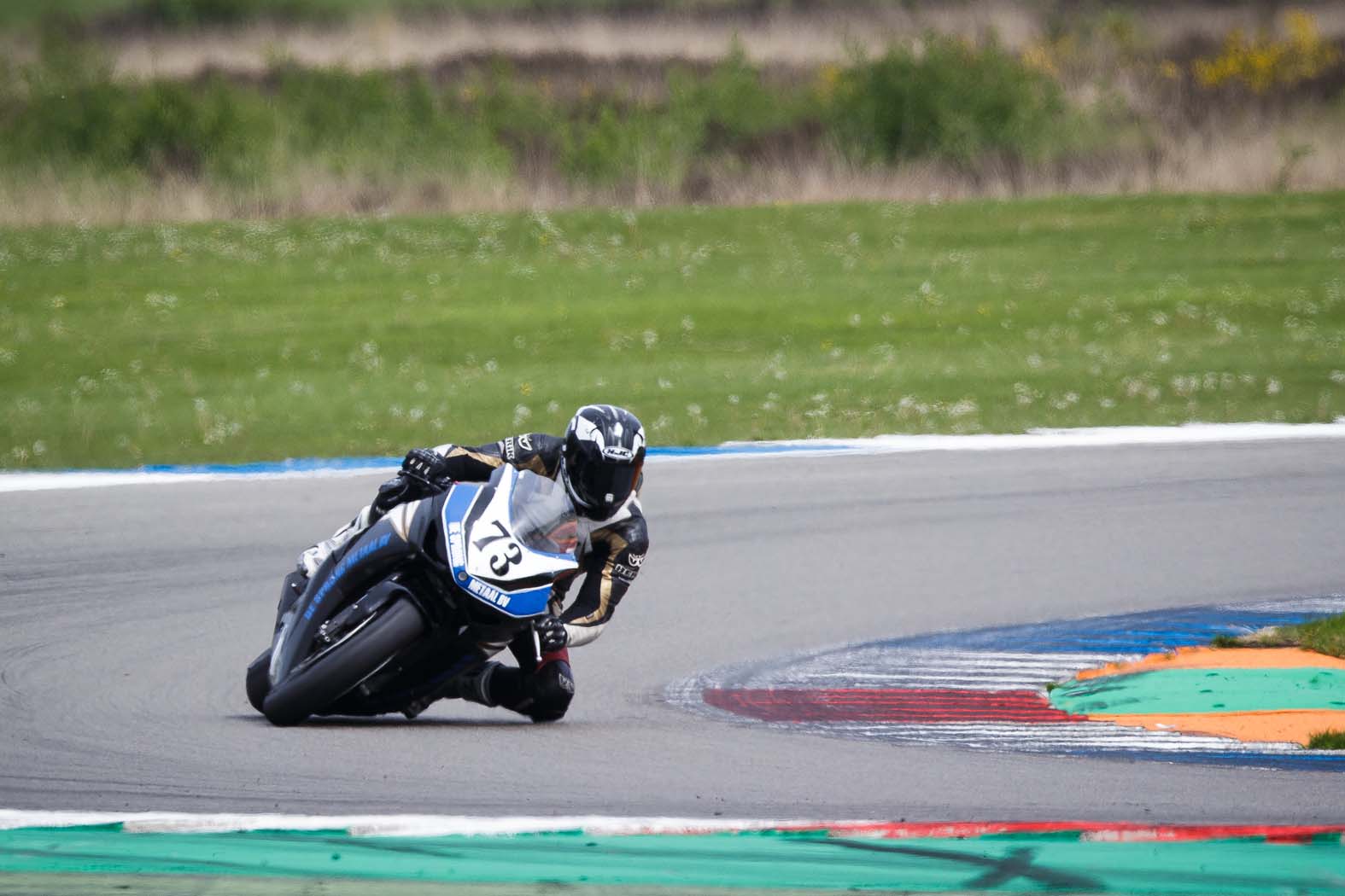 Marcel van Pijkeren tijdens wedstrijddag van de ZAC op 5 mei 2014 circuit Assen