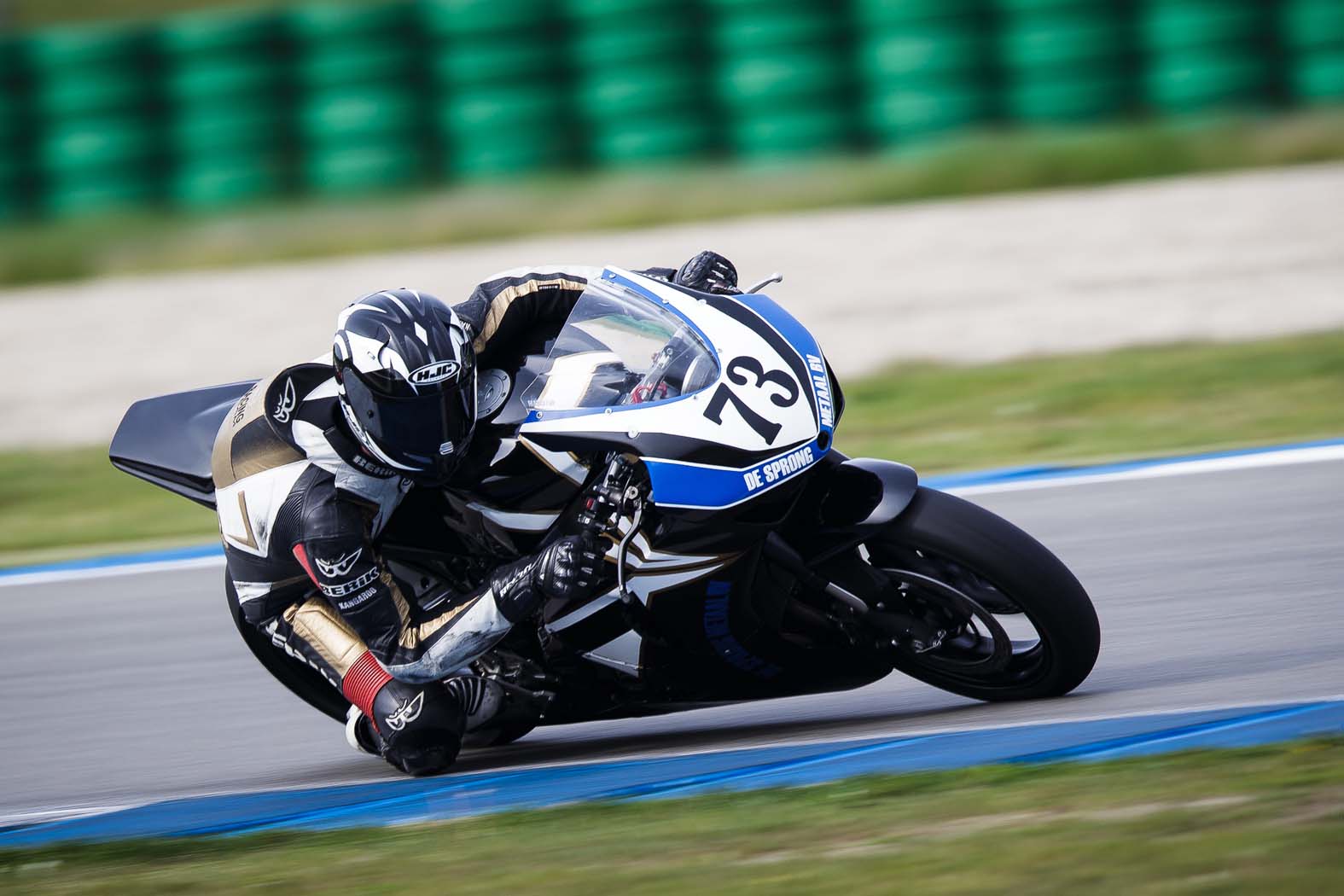 Marcel van Pijkeren tijdens wedstrijddag van de ZAC op 5 mei 2014 circuit Assen