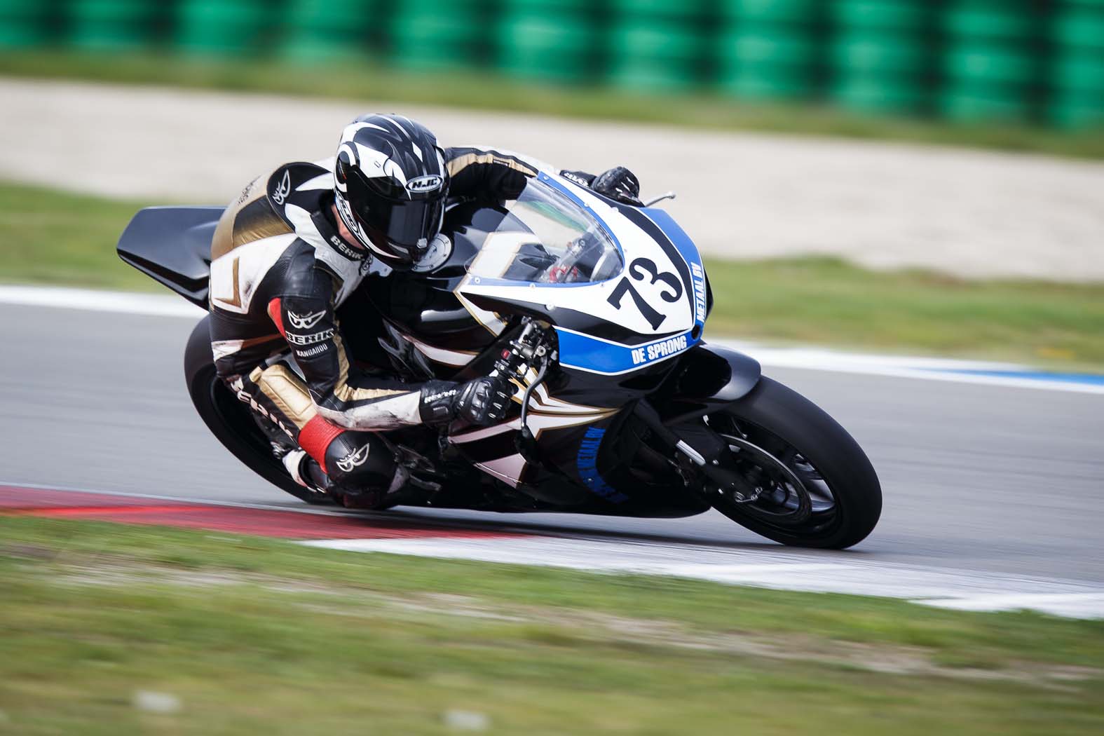 Marcel van Pijkeren tijdens wedstrijddag van de ZAC op 5 mei 2014 circuit Assen