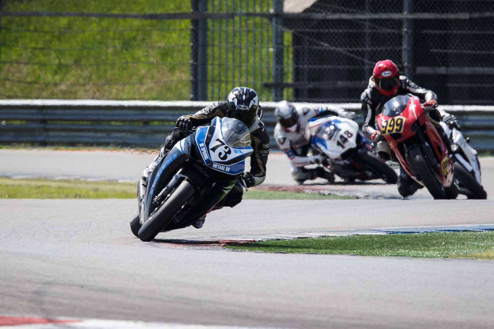 Marcel van Pijkeren tijdens wedstrijddag van de ZAC op 31 mei 2014 circuit Assen