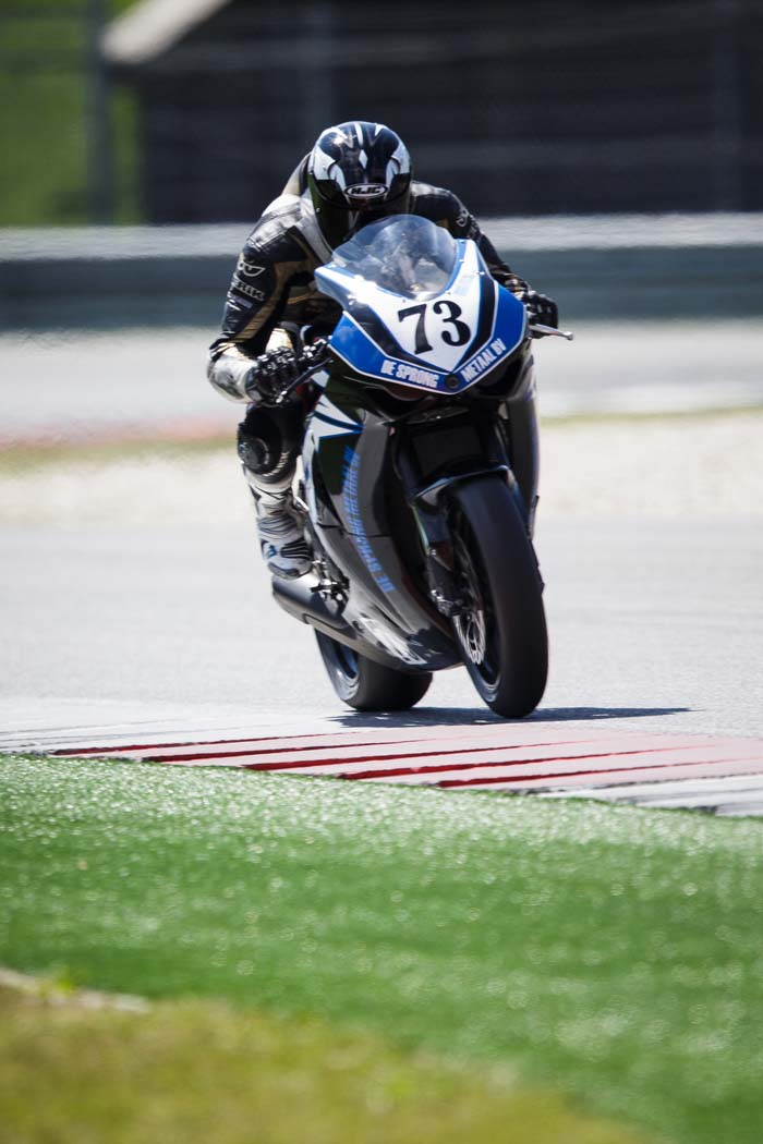 Marcel van Pijkeren tijdens wedstrijddag van de ZAC op 31 mei 2014 circuit Assen