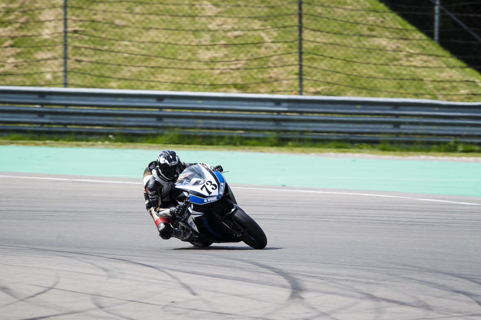 Marcel van Pijkeren tijdens wedstrijddag van de ZAC op 31 mei 2014 circuit Assen