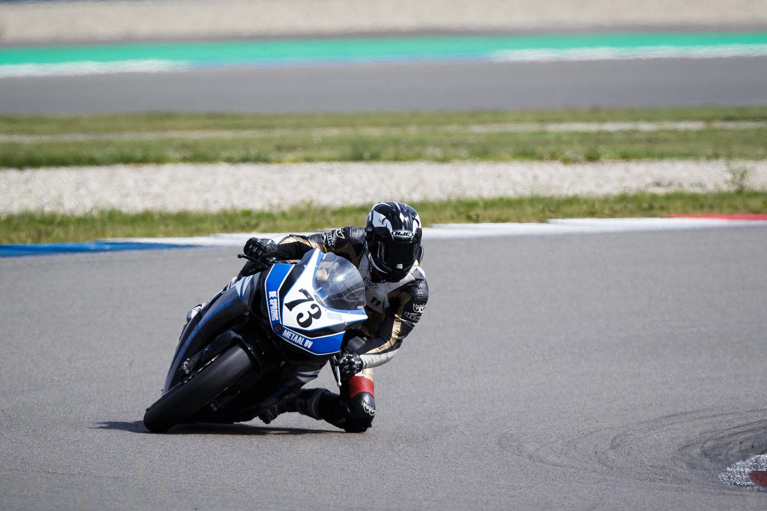 Marcel van Pijkeren tijdens wedstrijddag van de ZAC op 31 mei 2014 circuit Assen