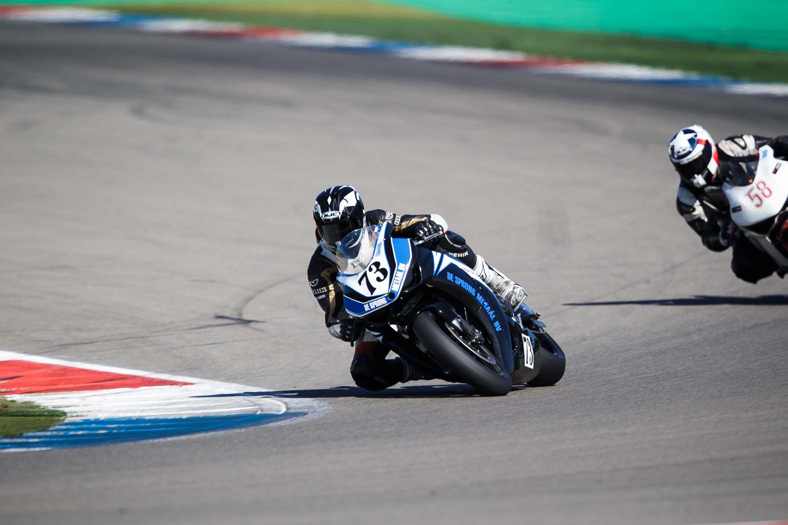 Marcel van Pijkeren tijdens wedstrijddag van de ZAC op 31 mei 2014 circuit Assen