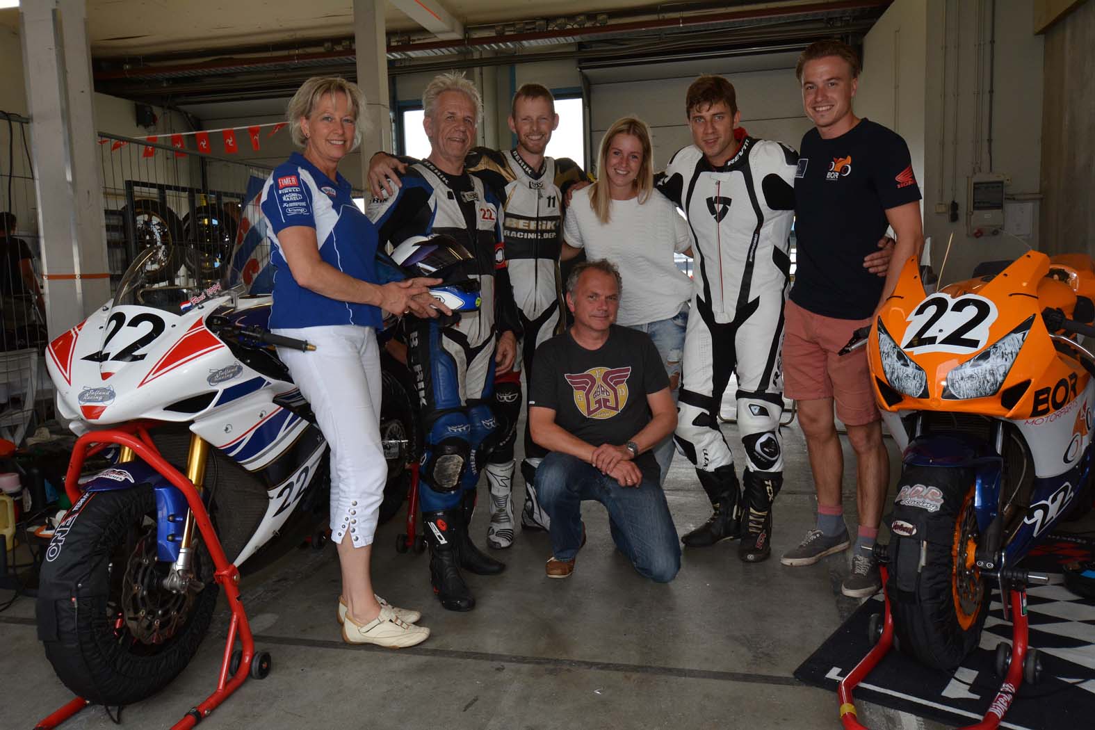 Marcel van Pijkeren tijdens wedstrijddag van de CRT Endurance op 5 juli 2014 circuit Assen