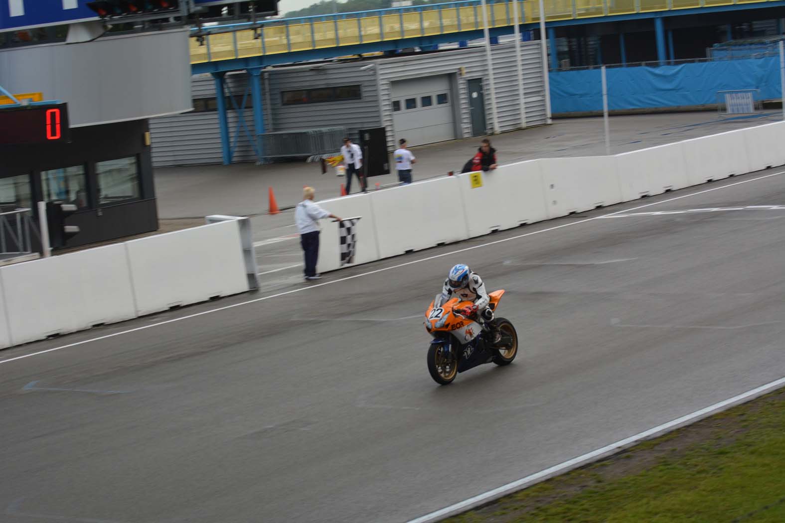 Marcel van Pijkeren tijdens wedstrijddag van de CRT Endurance op 5 juli 2014 circuit Assen