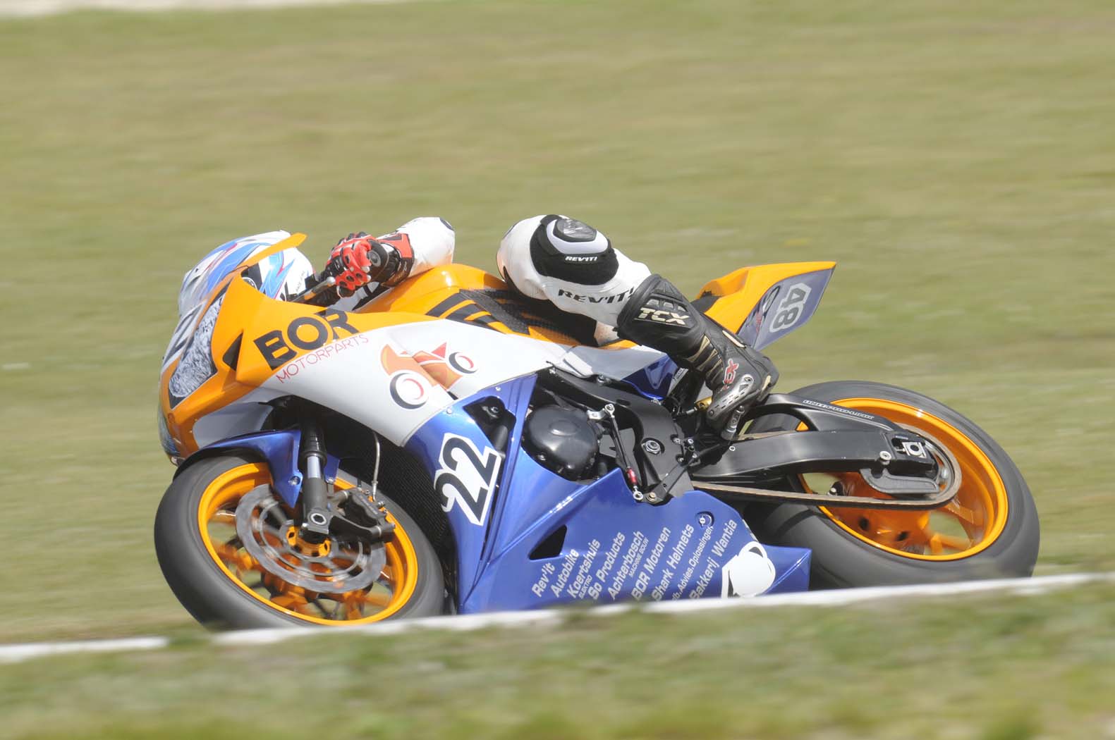 Marcel van Pijkeren tijdens wedstrijddag van de CRT Endurance op 5 juli 2014 circuit Assen