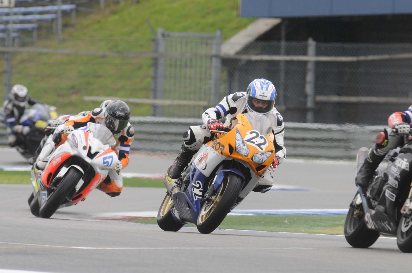 Marcel van Pijkeren tijdens wedstrijddag van de CRT Endurance op 5 juli 2014 circuit Assen