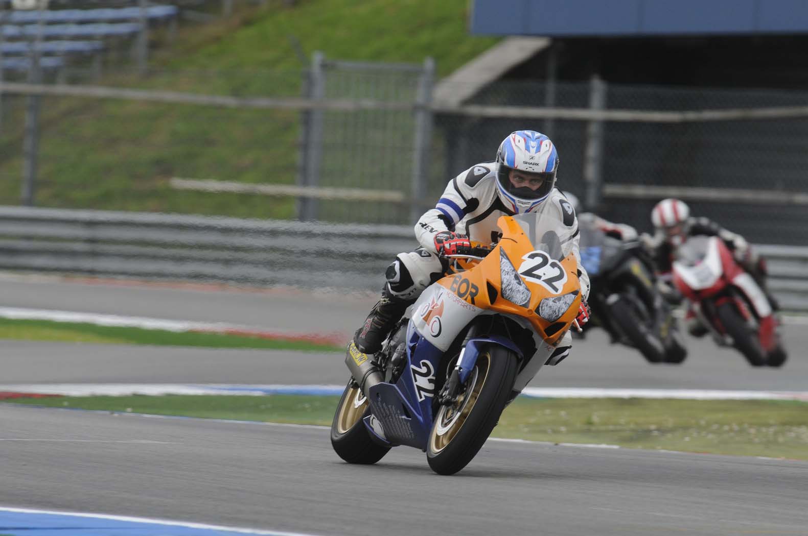 Marcel van Pijkeren tijdens wedstrijddag van de CRT Endurance op 5 juli 2014 circuit Assen