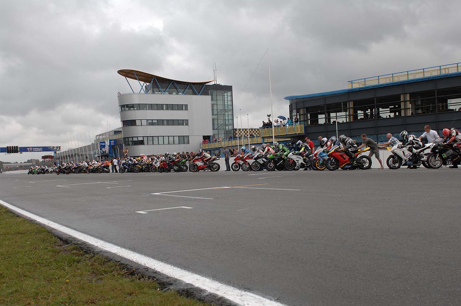 Marcel van Pijkeren tijdens wedstrijddag van de CRT Endurance op 5 juli 2014 circuit Assen