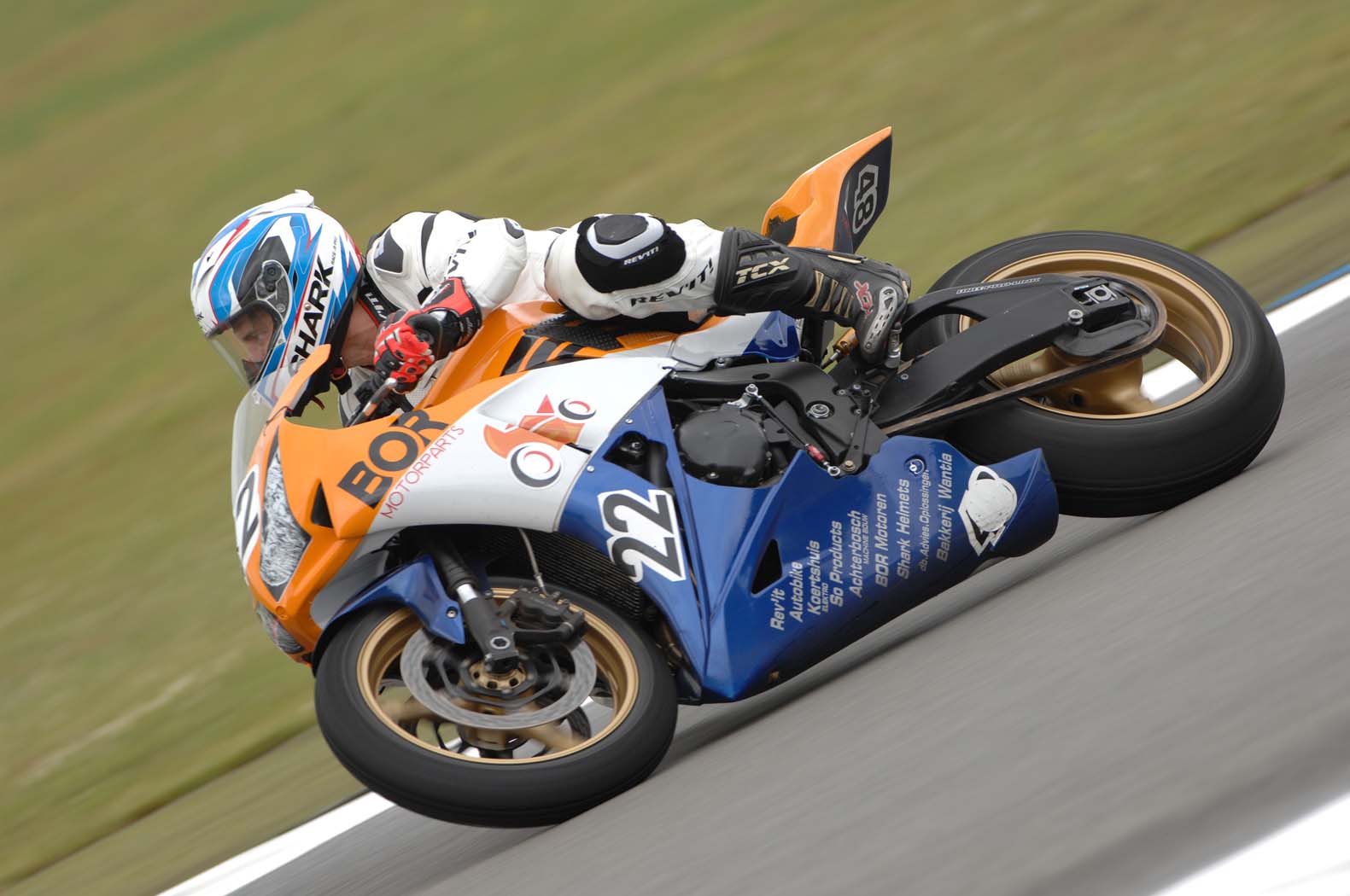 Marcel van Pijkeren tijdens wedstrijddag van de CRT Endurance op 5 juli 2014 circuit Assen