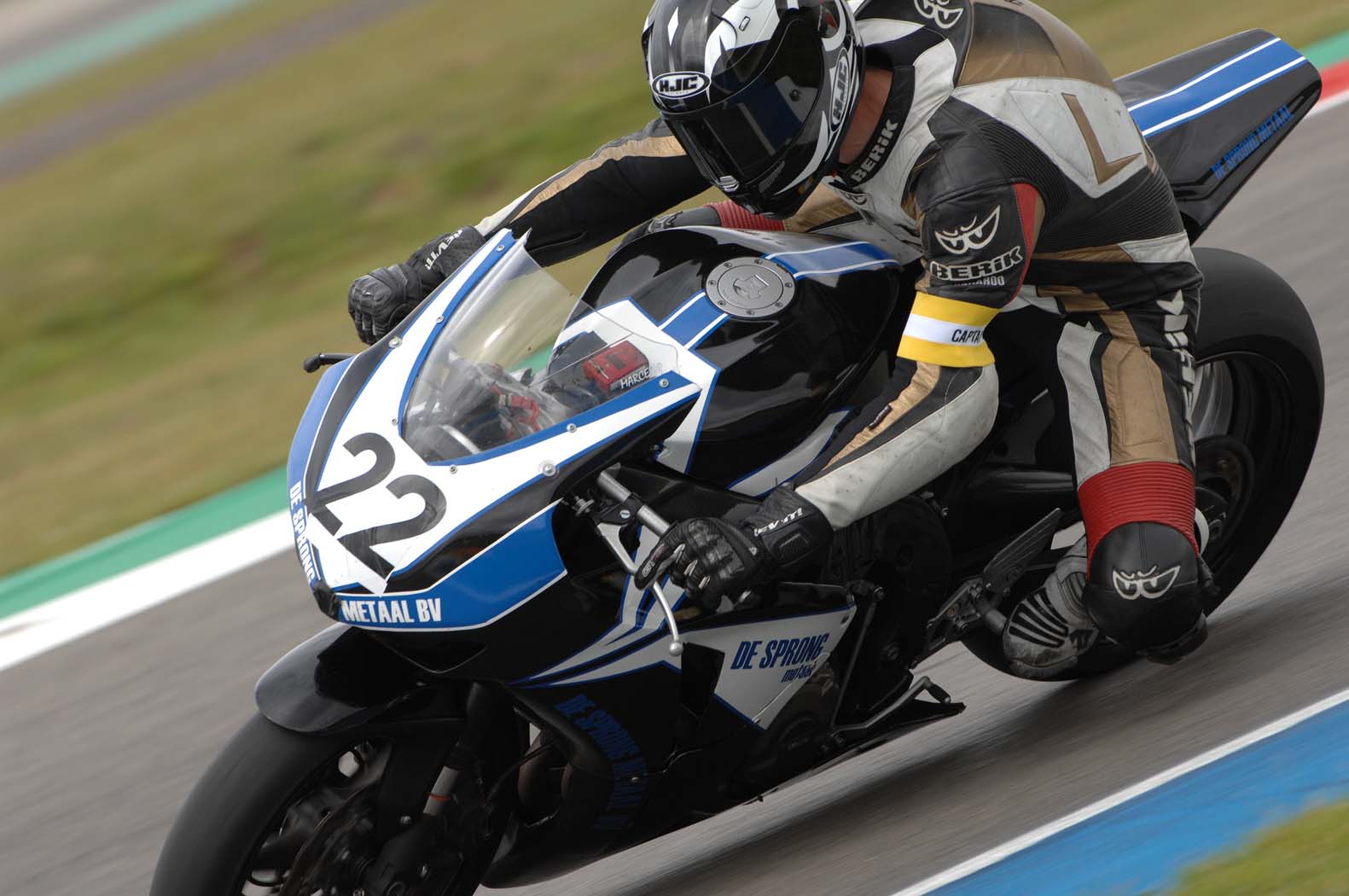 Marcel van Pijkeren tijdens wedstrijddag van de CRT Endurance op 5 juli 2014 circuit Assen